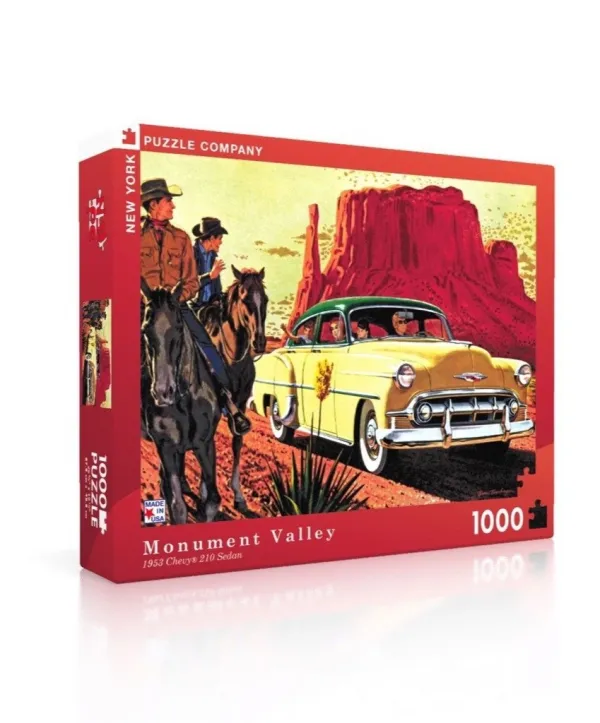 Monument Valley - 1000pc Jigsaw Puzzle by New York Puzzle Company