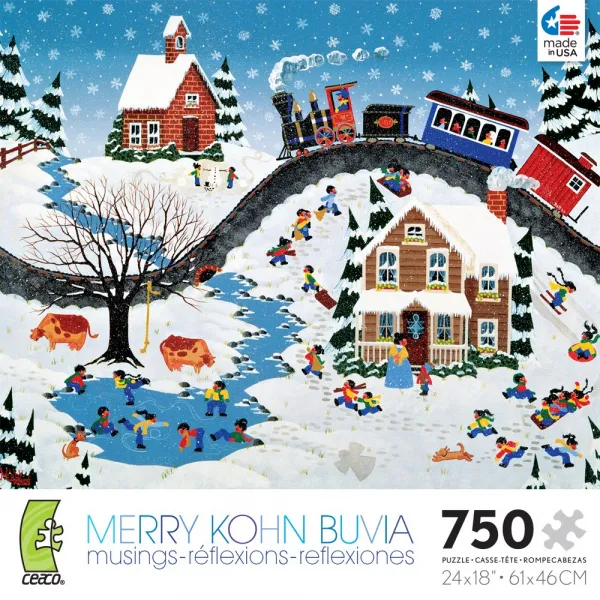Merry Kohn: Now You Tell Me - 750pc Jigsaw Puzzle by Ceaco