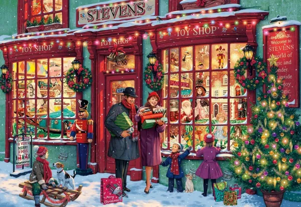 Christmas Toyshop - 2000pc Jigsaw Puzzle by Buffalo Games