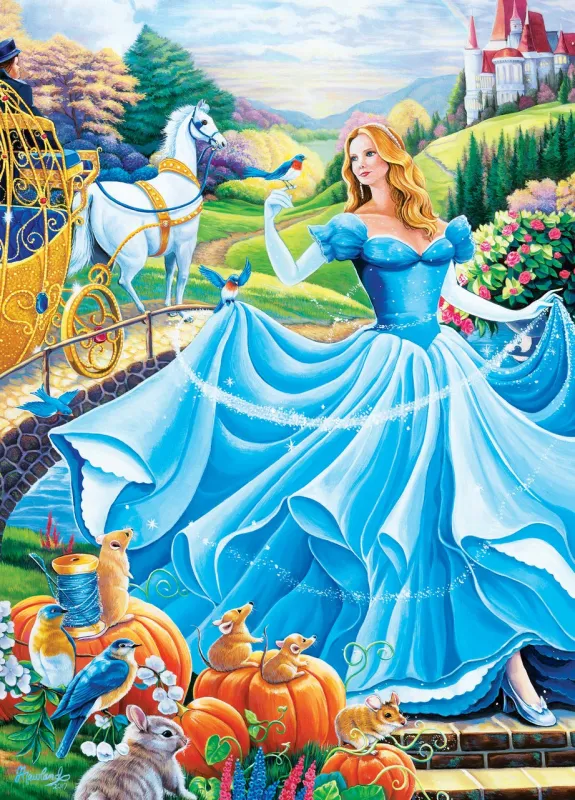 Book Box: Cinderella's Ball - 1000pc Jigsaw Puzzle by Masterpieces