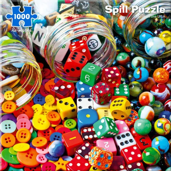 Spill - 1000pc Jigsaw Puzzle By Re-marks