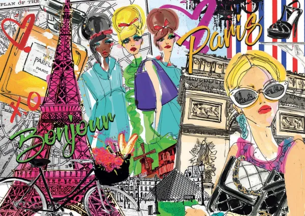 Take Me to Paris - 500pc Jigsaw Puzzle by Educa