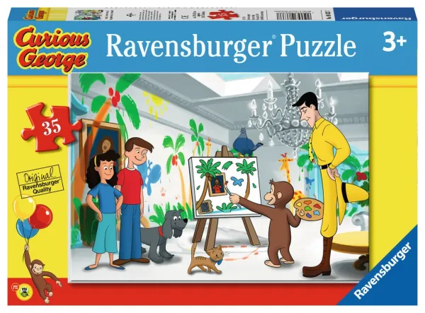 Look Curious George! - 35pc Jigsaw Puzzle By Ravensburger