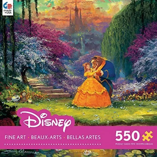 James Coleman: Beauty & the Beast Garden Waltz - 550pc Jigsaw Puzzle by Ceaco