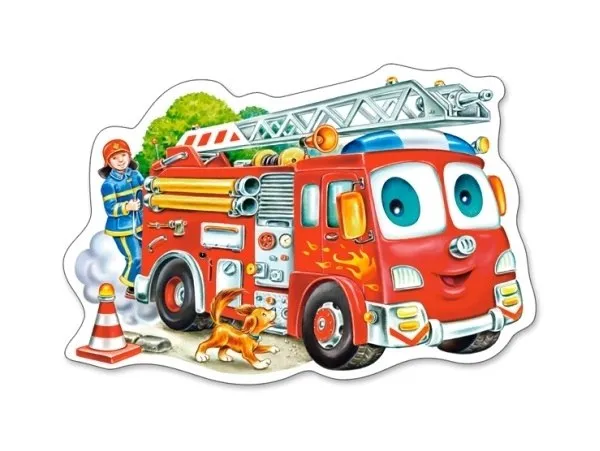 Fire Engine - 15pc Jigsaw Puzzle By Castorland