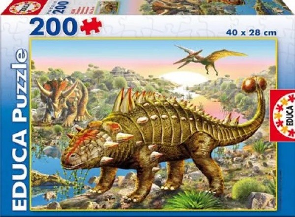 Dinosaurs - 200pc Jigsaw Puzzle For Kids By Educa