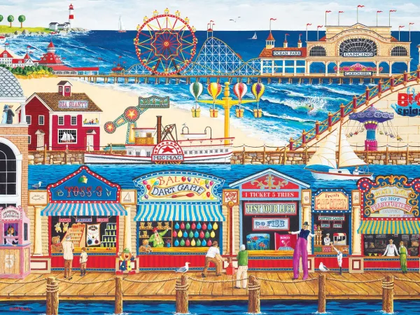 Ocean Park - 400pc Jigsaw Puzzle by Masterpieces