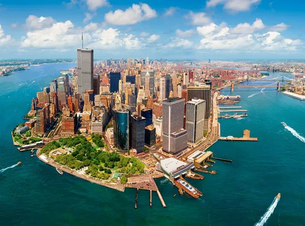 New York City Before 9/11 - 2000pc By Castorland