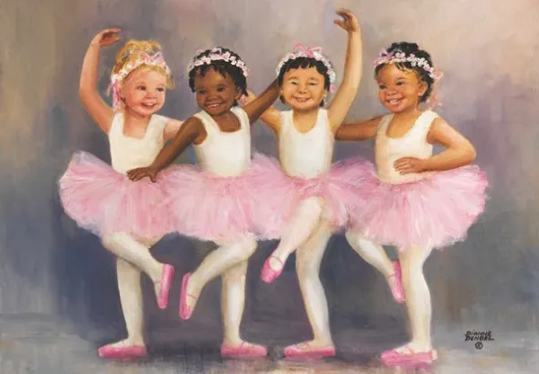 Little Ballerinas - 500pc Jigsaw Puzzle by Anatolian