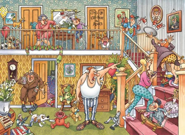 WASGIJ: Imagine 3, Slumber Party! - 1000pc Jigsaw Puzzle By Jumbo