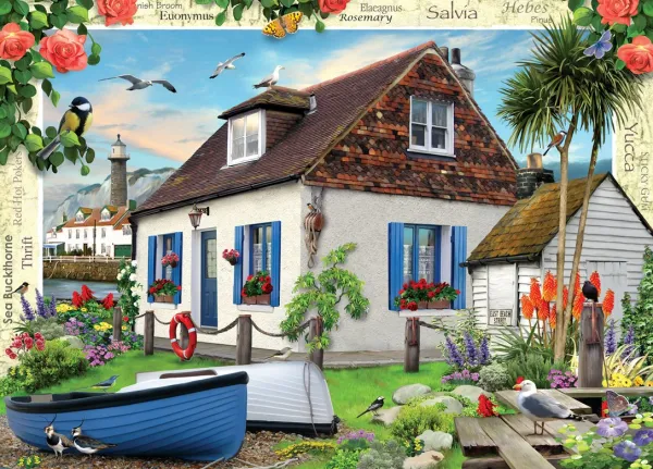 Fishermanâ€™s Cottage - 1000pc Jigsaw Puzzle by Masterpieces