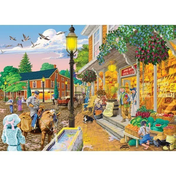 Main Streets: Minnie May General Store - 1000pc Jigsaw Puzzle by Holdson