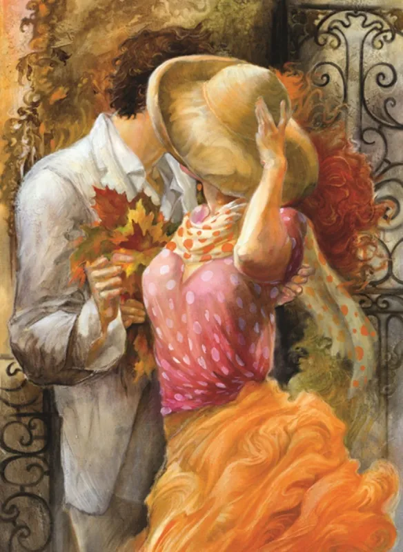 Autumn Leaves - 1000pc Jigsaw Puzzle by Anatolian