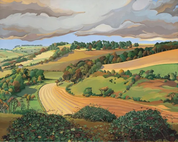 Teasdale: Solsbury Hill - 1000pc Jigsaw Puzzle by Pomegranate