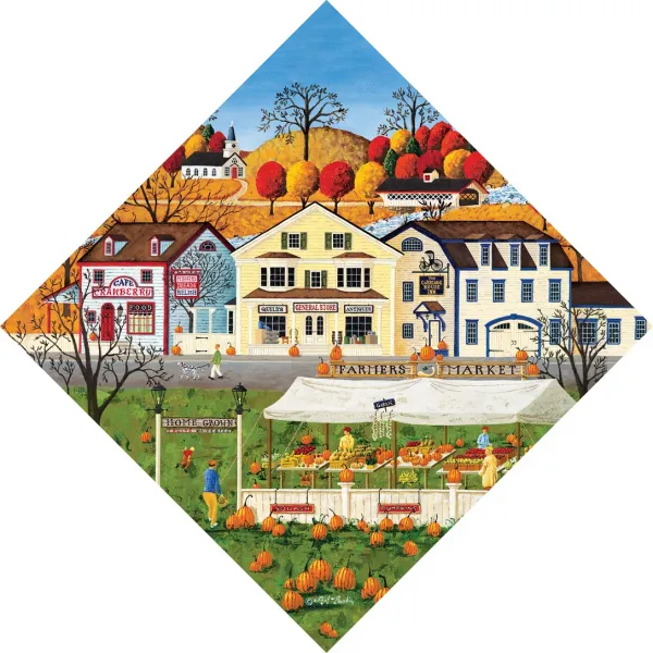 Diamond: Farmerâ€™s Market - 500pc Jigsaw Puzzle by Masterpieces
