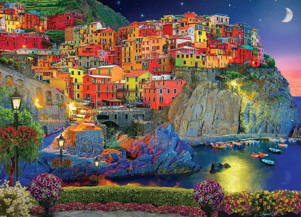 Colorscapes: Evening Glow - 1000pc Jigsaw Puzzle by Masterpieces