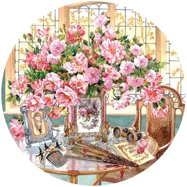 Flowers Bring Smiles: Opera (Yellow) - 500pc Jigsaw Puzzle by Holdson