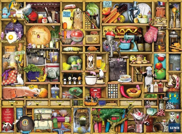 Kitchen Cupboard - 1000pc Jigsaw Puzzle by Ravensburger