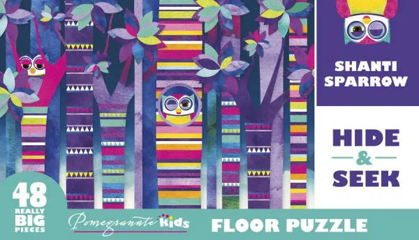 Sparrow: Hide &amp; Seek - 48pc Floor by Pomegranate