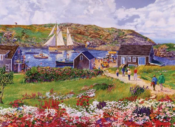 Monhegan - 1000pc Jigsaw Puzzle By Cobble Hill