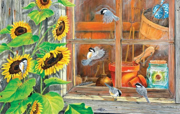 Potting Shed - 15pc Jigsaw Puzzle by Sunsout