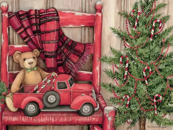 Bear in Chair - 500pc Jigsaw Puzzle by Lang