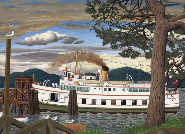 The Car Ferry at Sidney BC - 1000pc Jigsaw Puzzle by Cobble Hill