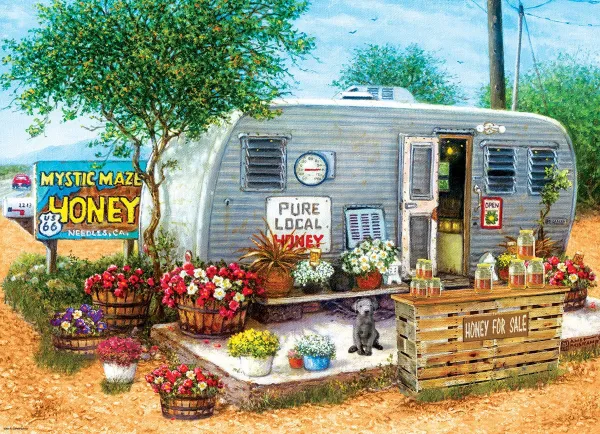 Honey For Sale - 500pc Jigsaw Puzzle by Eurographics