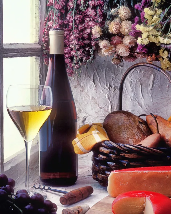 Wine &amp; Cheese - 1000pc Jigsaw Puzzle by Vermont Christmas Company