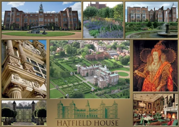 Hatfield House - 500pc Jigsaw Puzzle By Falcon