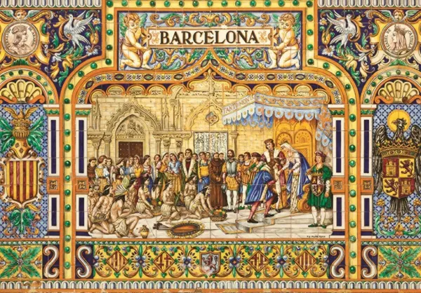 Tiles of Barcelona - 3000pc Jigsaw Puzzle By Jumbo