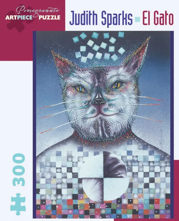 Sparks: El Gato - 300pc Jigsaw Puzzle by Pomegranate