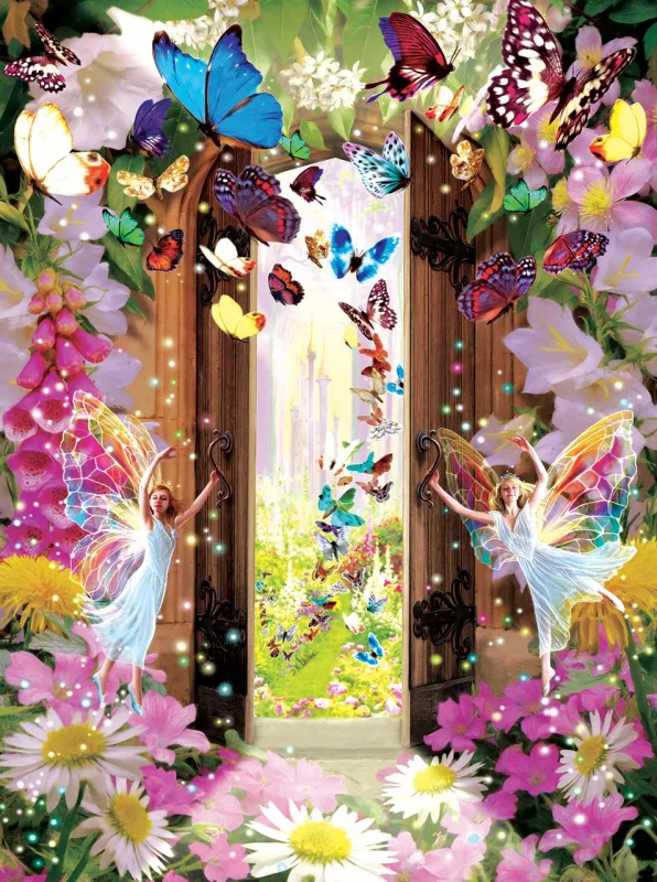 Fairy Door - 1000pc Jigsaw Puzzle By Sunsout