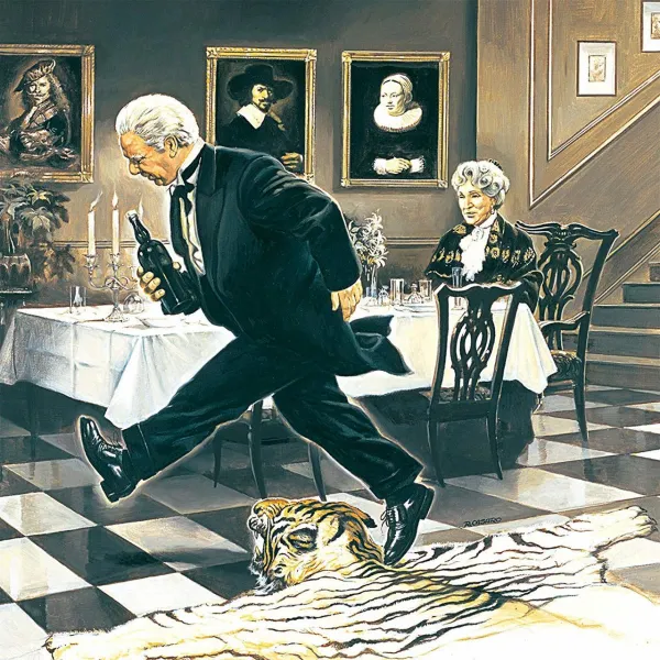 Dinner For One - 1000pc Jigsaw Puzzle by Schmidt