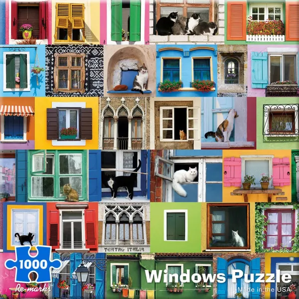 Windows - 1000pc Jigsaw Puzzle By Re-marks