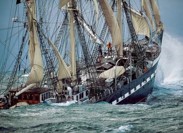 Plisson: Belem, The Last French Tall Ship - 1000pc Jigsaw Puzzle by Clementoni