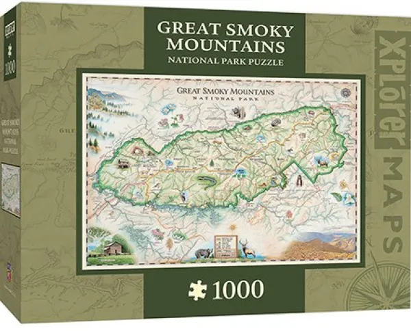 Xplorer: Great Smoky Mountains - 1000pc Jigsaw Puzzle By Masterpieces