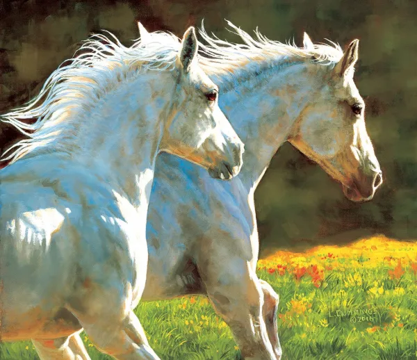 The Chase - 550pc Jigsaw Puzzle by Sunsout