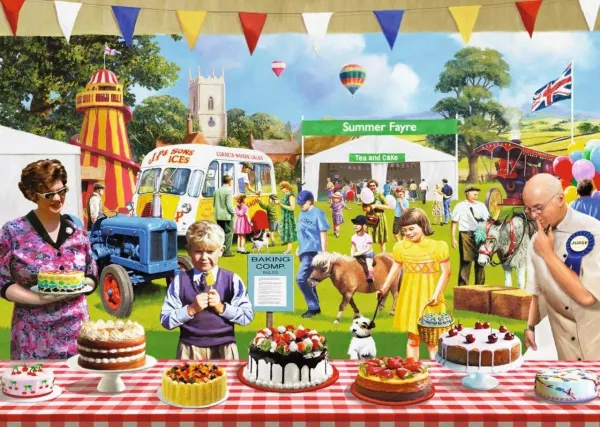 The Baking Fair - 1000pc Jigsaw Puzzle By Falcon