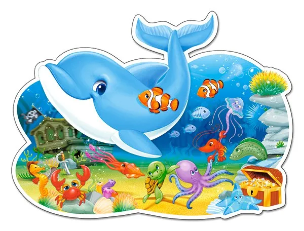 Underwater Friends - 12pc Jigsaw Puzzle By Castorland