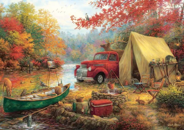 Share The Outdoors - 1500pc Jigsaw Puzzle by Anatolian