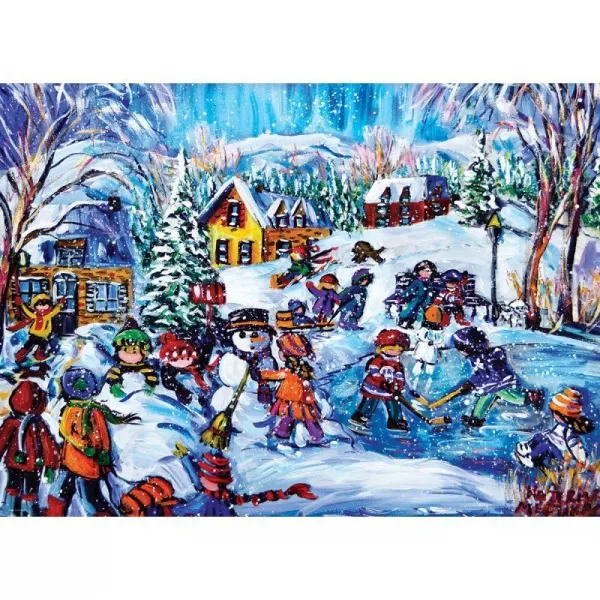 Snow Day - 1000pc Jigsaw Puzzle by Eurographics