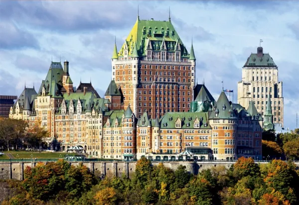 The Chateau Frontenac, Canada - 1000pc Jigsaw Puzzle By Educa