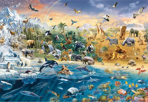 Our Wild World - 1500pc Puzzle by Ravensburger