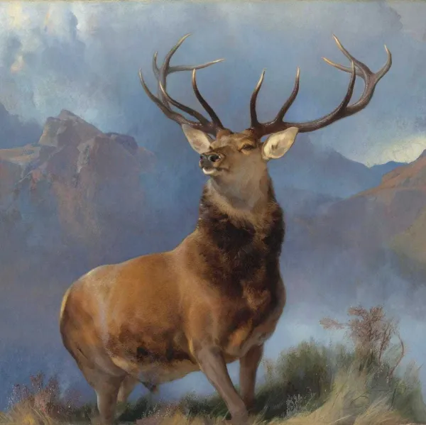 Landseer: Monarch of the Glen - 1000pc Jigsaw Puzzle by Pomegranate
