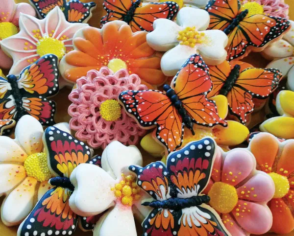 Butterfly Cookies - 1000pc Jigsaw Puzzle By Springbok