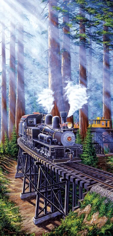 Redwood Sidewinder - 1000pc Jigsaw Puzzle by Sunsout