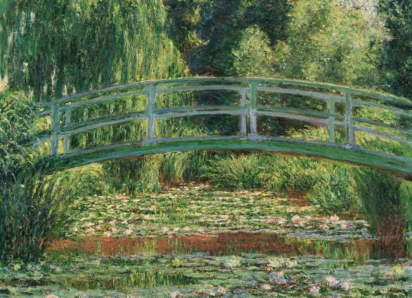 The Japanese Footbridge / Claude Monet - 1000pc Jigsaw Puzzle by Eurographics