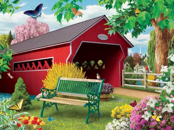Springtime - 750pc Jigsaw Puzzle by Masterpieces