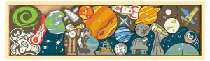 Space A to Z - 26pc EcoFriendly Wooden Puzzle